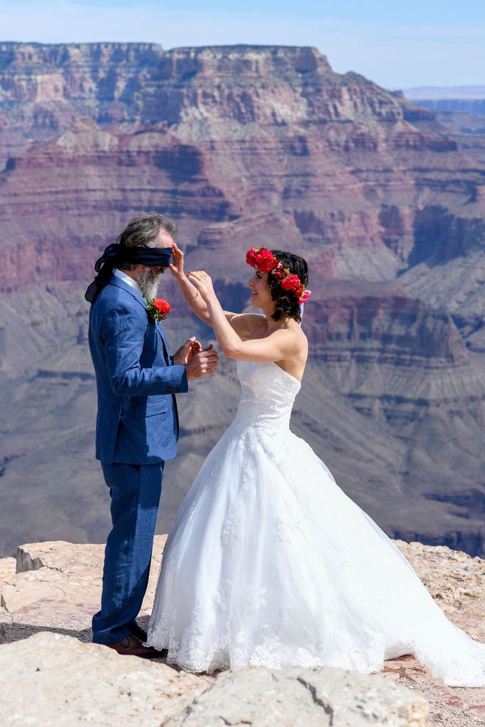 couple has first look at overlook