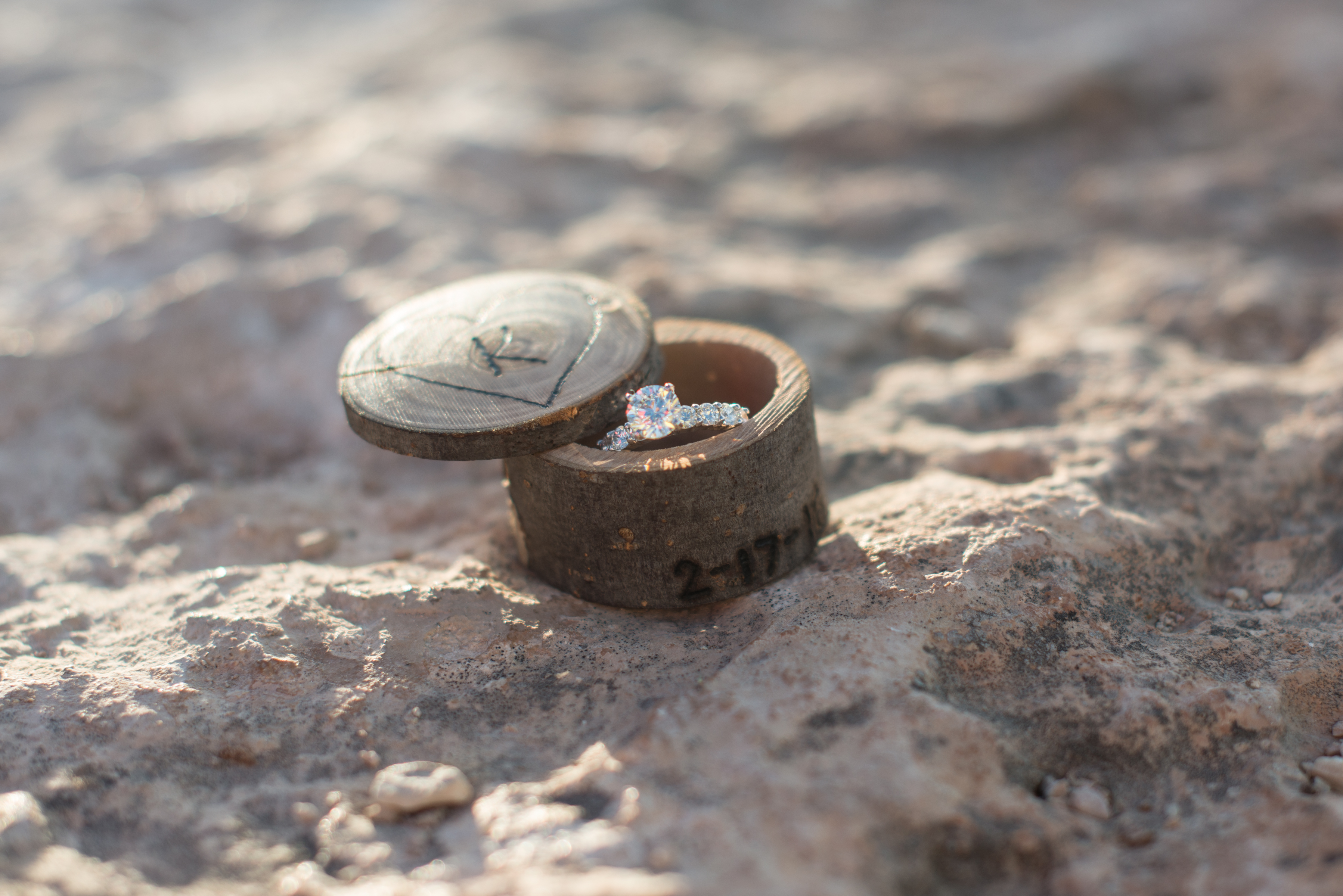 Shoshone Point, Grand Canyon, engagement proposal photography
