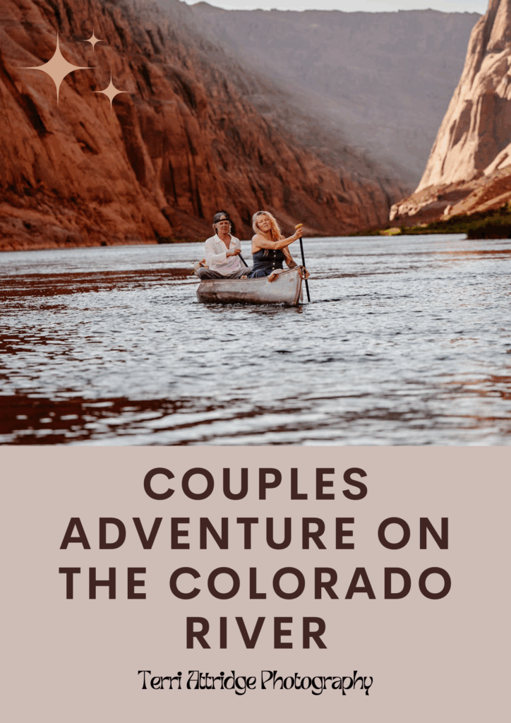 couples adventure on the Colorado River