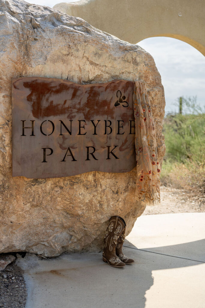 honeybee canyon park sign in arizona
