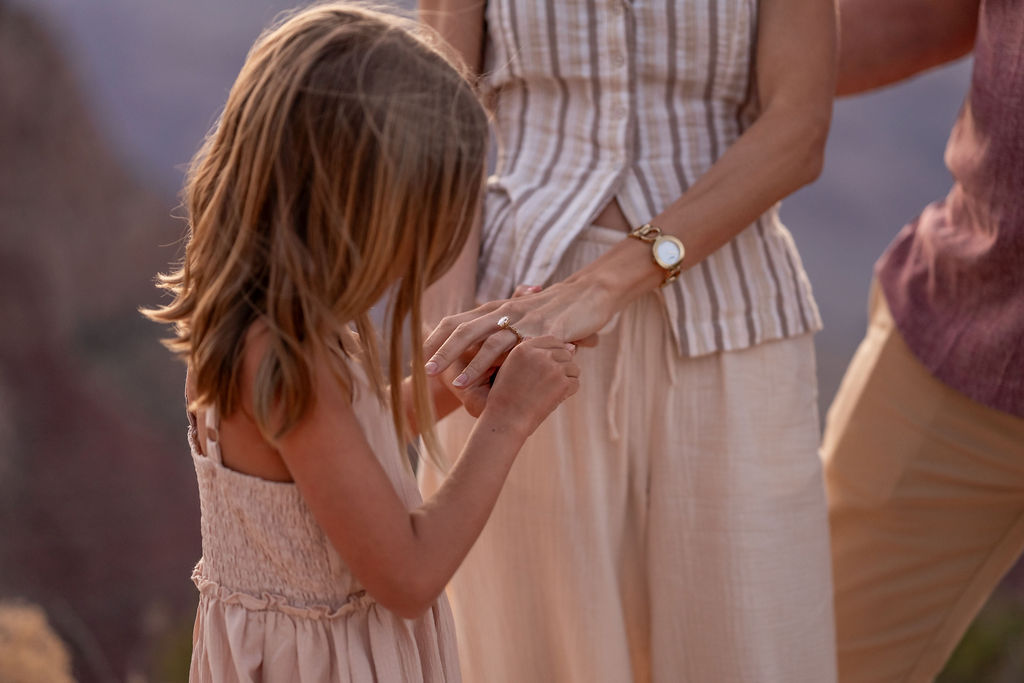 outdoor marriage proposal ideas with kids