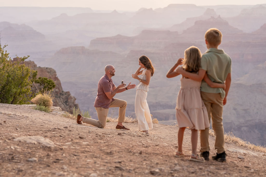 outdoor marriage proposal ideas with kids