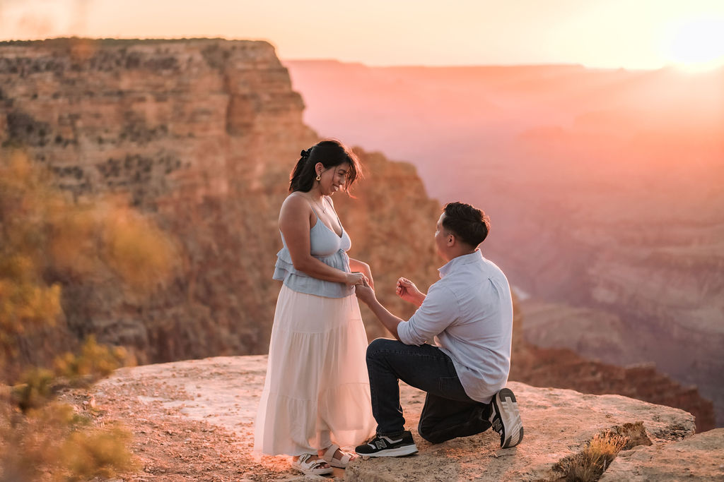 marriage proposal ideas at the Grand Canyon