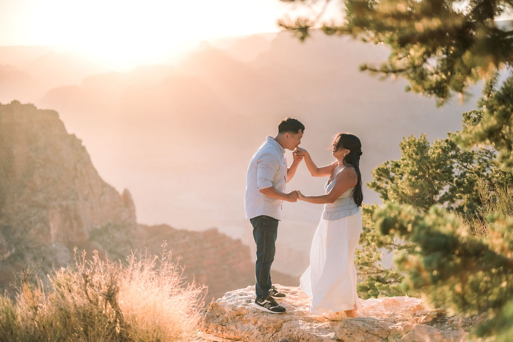 marriage proposal ideas at the Grand Canyon